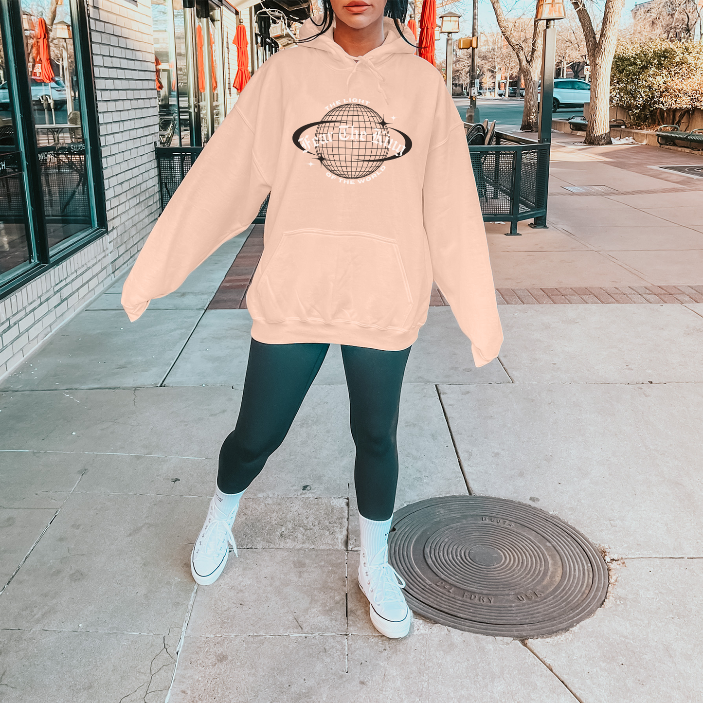 Light of The World Hoodie - Christian Scripture Unisex Hoodie