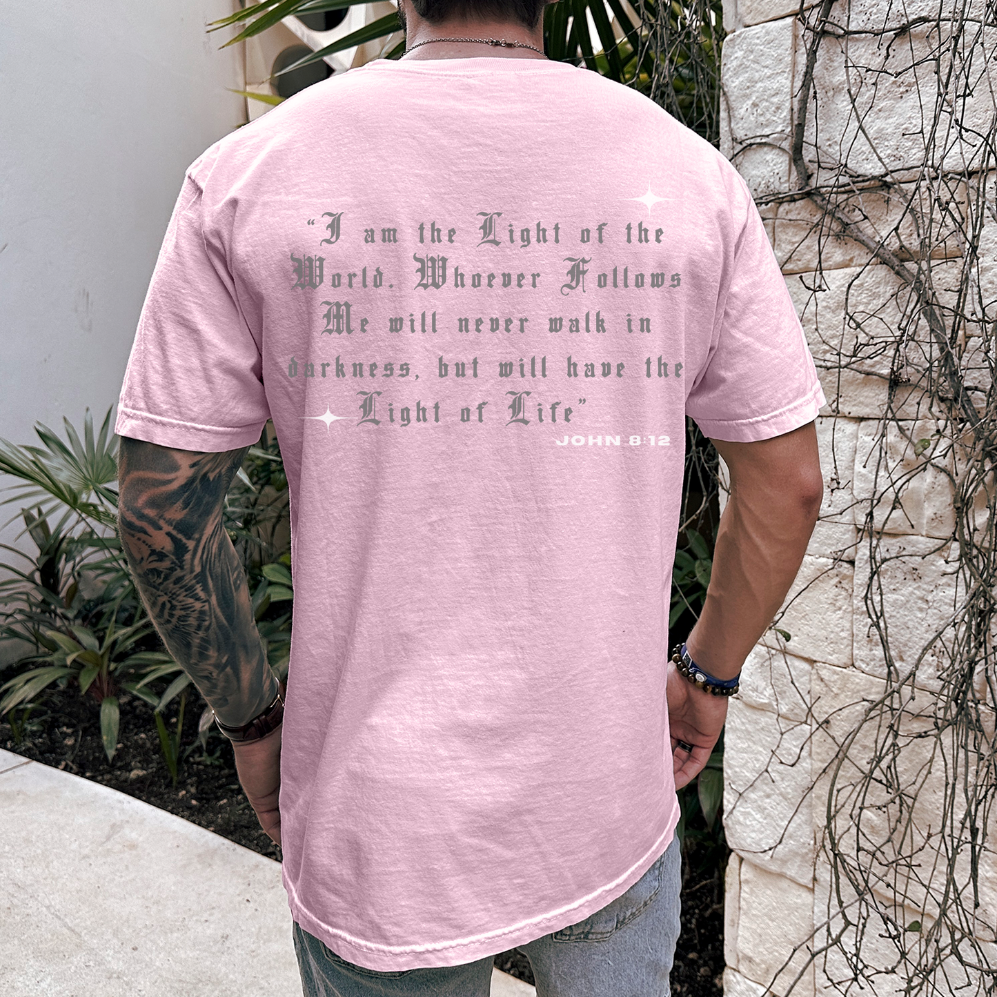 Light of The World - Christian Scripture Unisex Tee