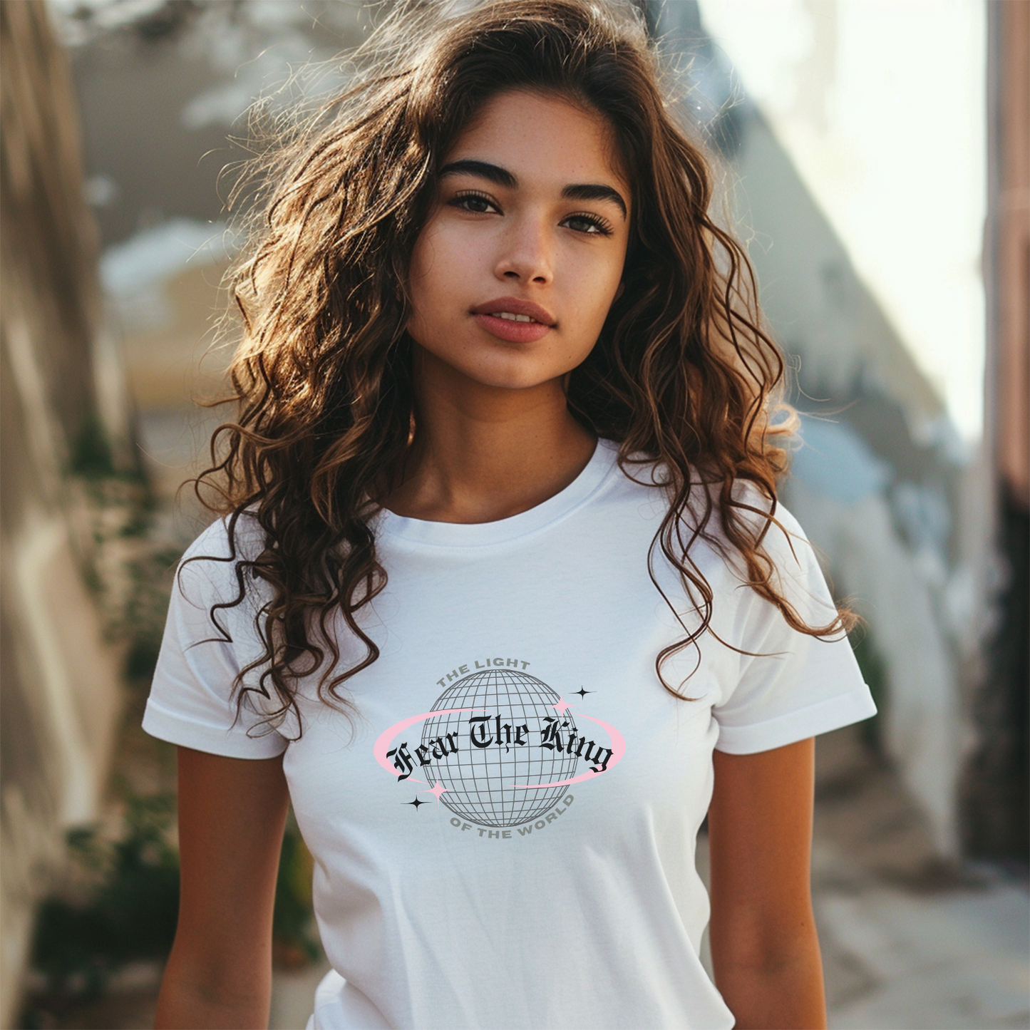 Light of The World - Christian Scripture Women's Tee