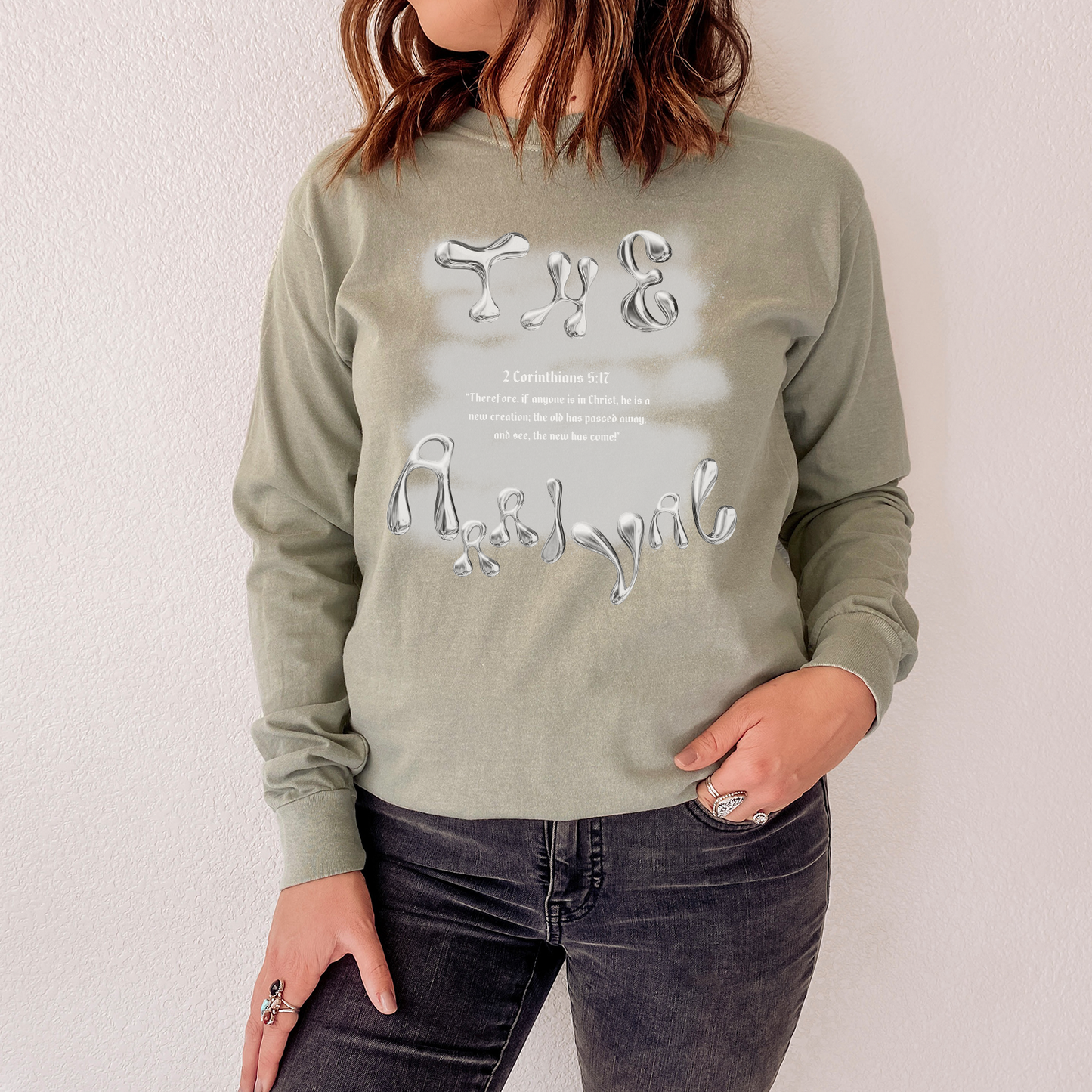 Christian Bible Scripture Unisex Long Sleeve - Sandstone