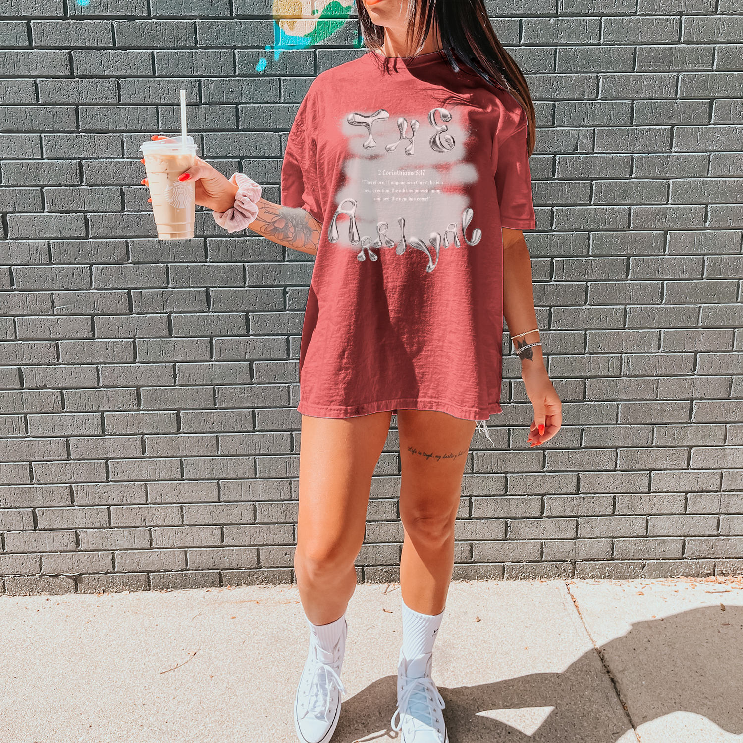 Christian Bible Scripture Unisex Tee - Brick