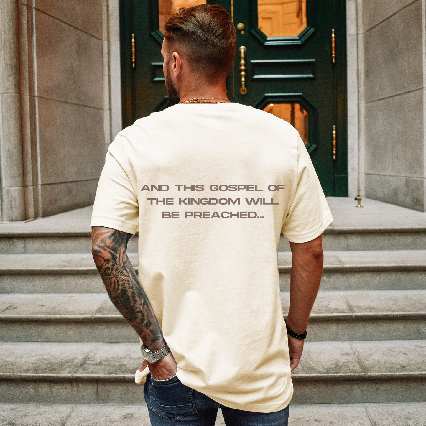 Christian Bible Scripture Unisex Tee - Ivory