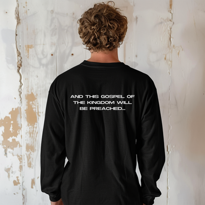 Christian Bible Scripture Unisex Long Sleeve - Black