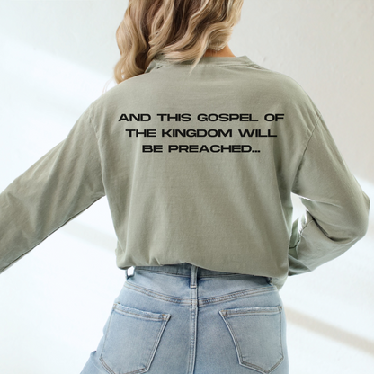 Christian Bible Scripture Unisex Long Sleeve - Sandstone