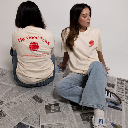 Unisex Christian Bible Scripture Tee - Ivory